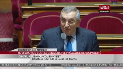 Proposition de loi sur la comparution sur reconnaissance préalable de culpabilité - En séance