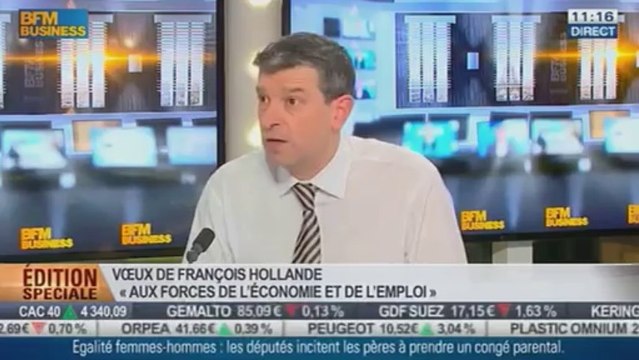 Emission spéciale: Les voeux de François Hollande aux acteurs de l'économie et de l'emploi - 21/01