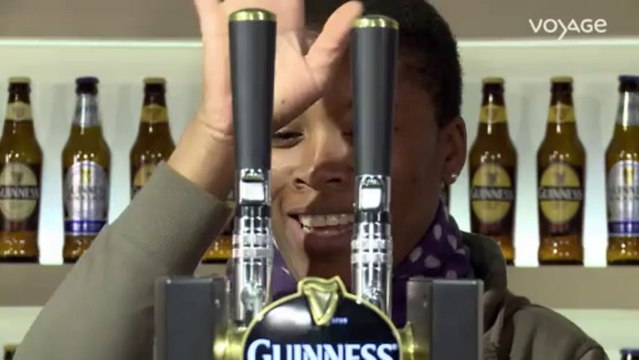 Georgiana chez vous : Dublin, La bière Guiness