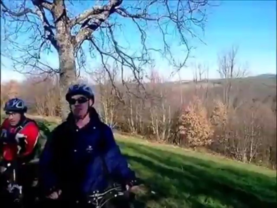 Les vététistes de cagnac les mines la vallée du tarn