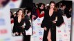 Kelly Brook Wears Plunging Thigh-Split Gown at the NTAs