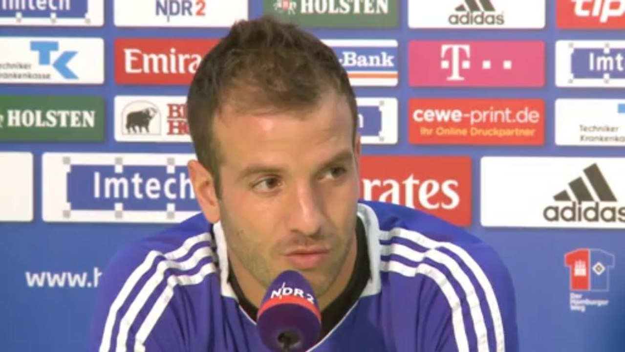 Van der Vaart vor Schalke: 'Gewinnen, egal wie!'
