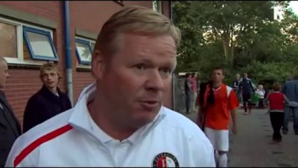 12-07-2012 Ronald Koeman na TOP Nieuwleusen - Feyenoord