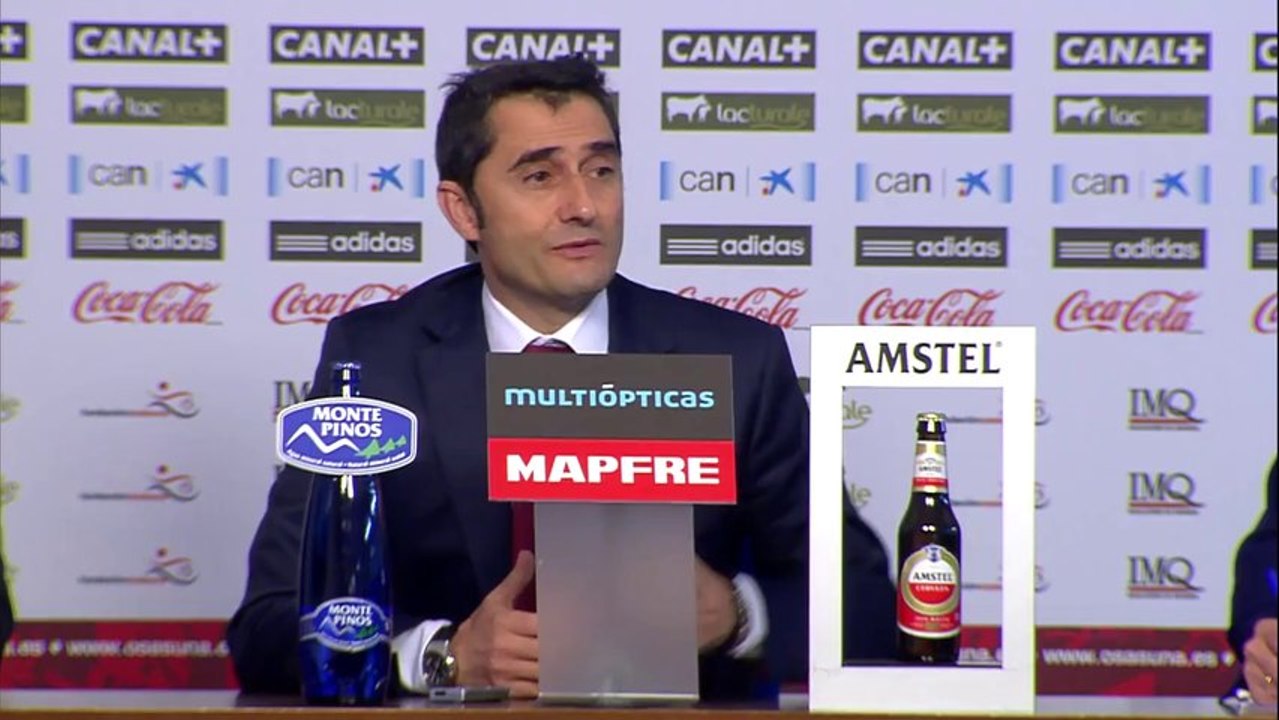 Rueda de Prensa de Valverde tras el Osasuna (1-5) Athletic Club woodyathletic.net