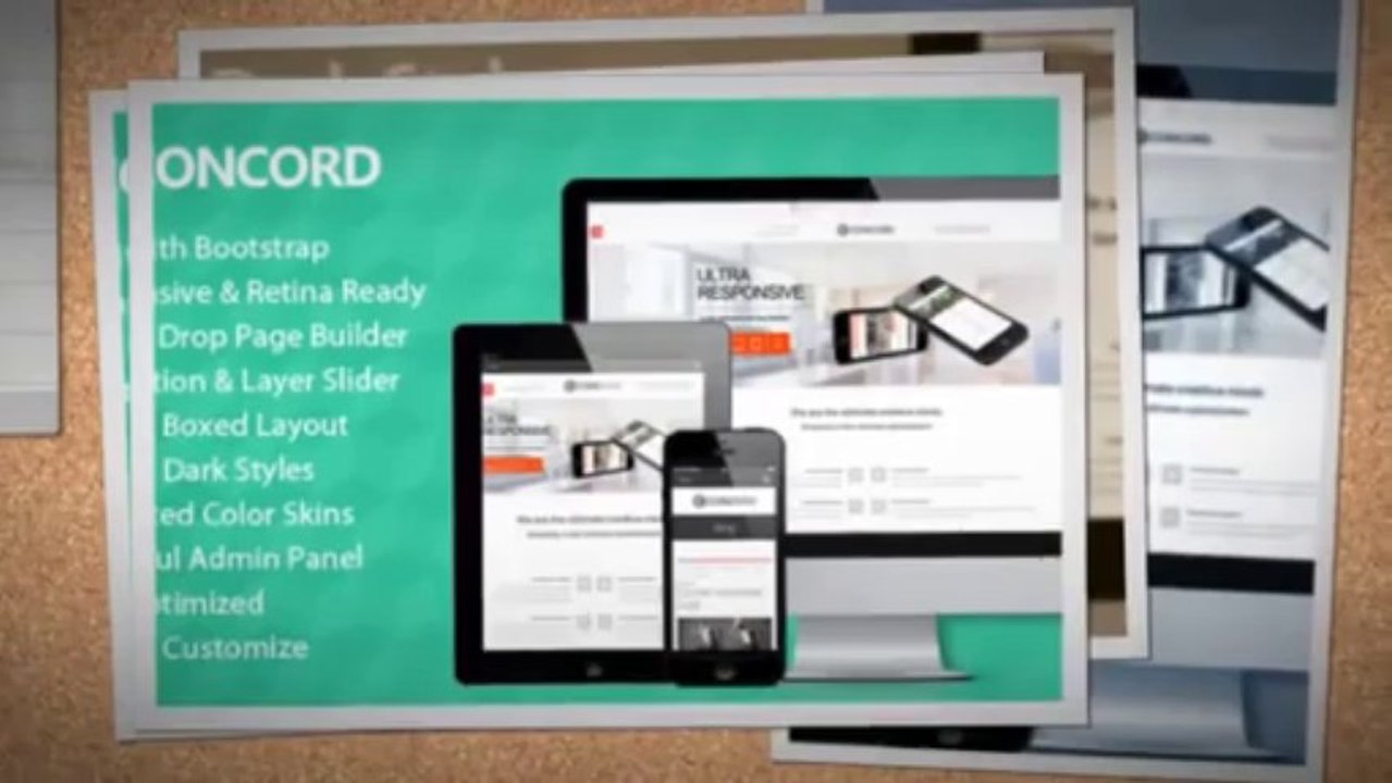 Concord Retina Responsive MultiPurpose WP Theme Download