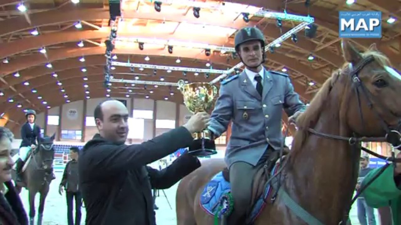 Saut d'obstacles (en salleCatégorie 4) - Hicham Touil remporte à Rabat le prix de l'OFPPT