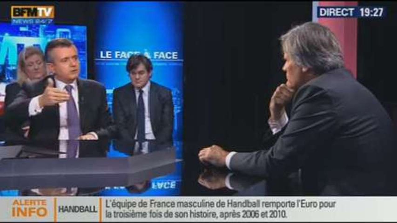 BFM Politique: Stéphane Le Foll face à Yves Jégo - 26/01 5/6