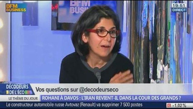 Rohani à Davos: l’Iran revient-il dans la cour des grands ?, dans Les Décodeurs de l'éco – 23/01 3/5