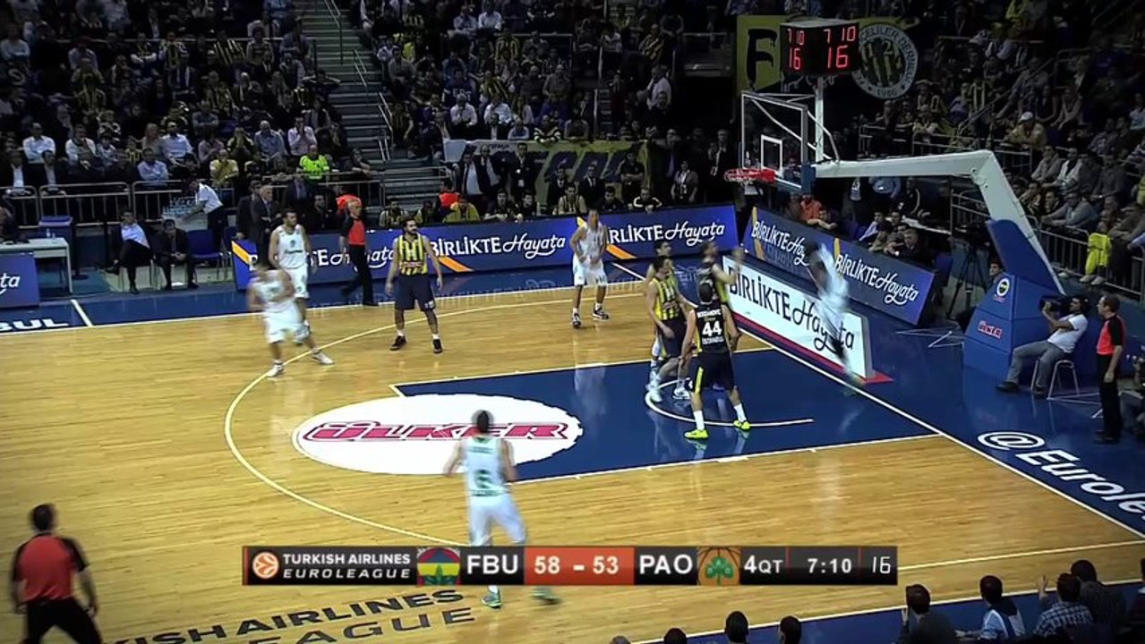 Assist of the night: Dimitris Diamantidis, Panathinaikos Athens