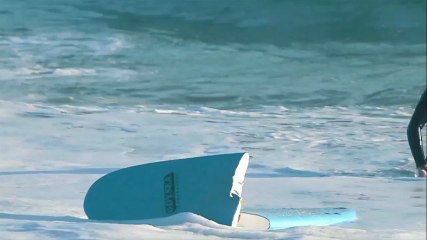 Board Snapping Carnage At The Wedge