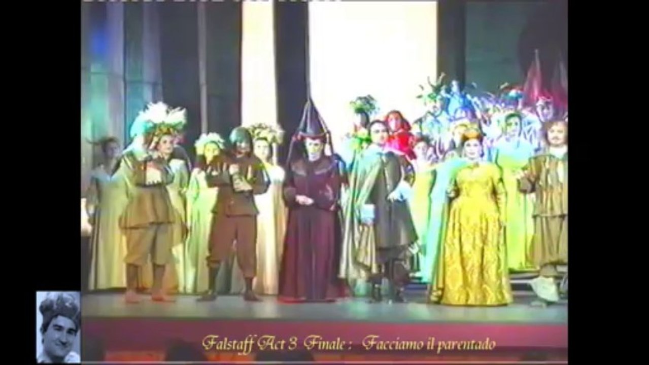 Falstaff Act 3  Finale :  Facciamo il parentado & Smyrna State Opera and Ballet