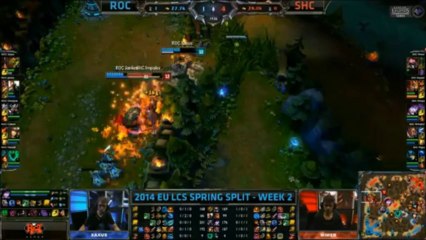 LCS EU Week 2 Day 1- Roccat vs SHC