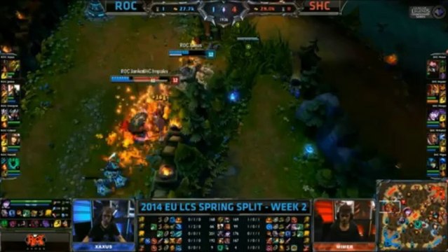 LCS EU Week 2 Day 1- Roccat vs SHC