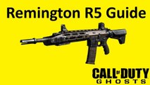 Remington R5 Assault Rifle Weapon Guide Call of Duty Ghosts Best Soldier Setup