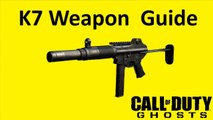 K7 Submachine Gun Weapon Guide Call of Duty Ghosts Best Soldier Setup