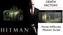 Hitman Absolution Purist Guide: Death Factory, Decontamination, Disable Security System