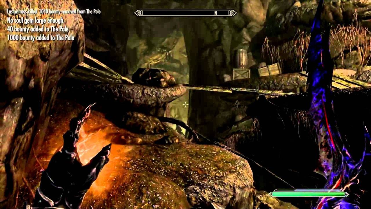 Skyrim Walkthrough: Ep. 77 Finding Quicksilver Ore to Create Quicksilver Ingots