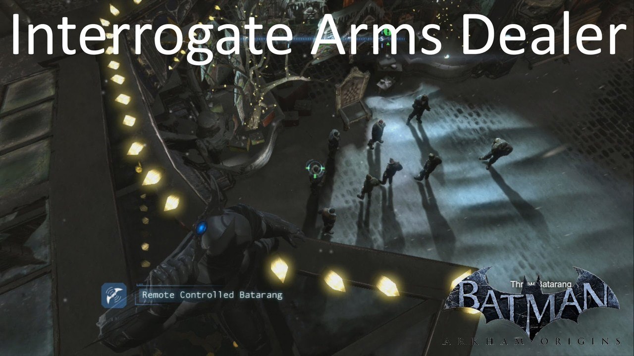 Interrogate Penguin's Arms Dealer 8 Man Fight The Bowery Batman Arkham Origins Xbox 360 PS3 PC