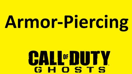 Discussion on Armor-Piercing in Call of Duty: Ghosts
