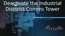 Deactivating Scrambler Industrial District Comms Tower Guide Batman Arkham Origins Xbox 360 PS3 PC