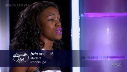 Bria Anai - One & Only - American Idol 13