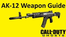 AK 12 Assault Rifle Best Soldier Setup Call of Duty Ghosts Weapon Guide