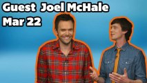 Joel McHale Visits Daily ReHash and Tweets us his 