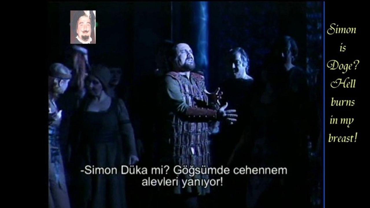 Simon Boccanegra / Prologue : Oh de' Fieschi implacata , orrida razza!  &  Smyrna State Opera and Ballet