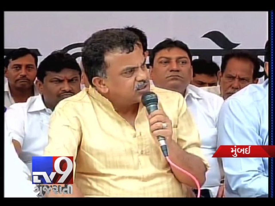 AAP effect in Mumbai Congress MP Sanjay Nirupam's hunger strike over power bills - Tv9 Gujarati