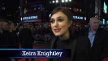 Keira Knightley and Chris Pine Light Up Big London Pemiere