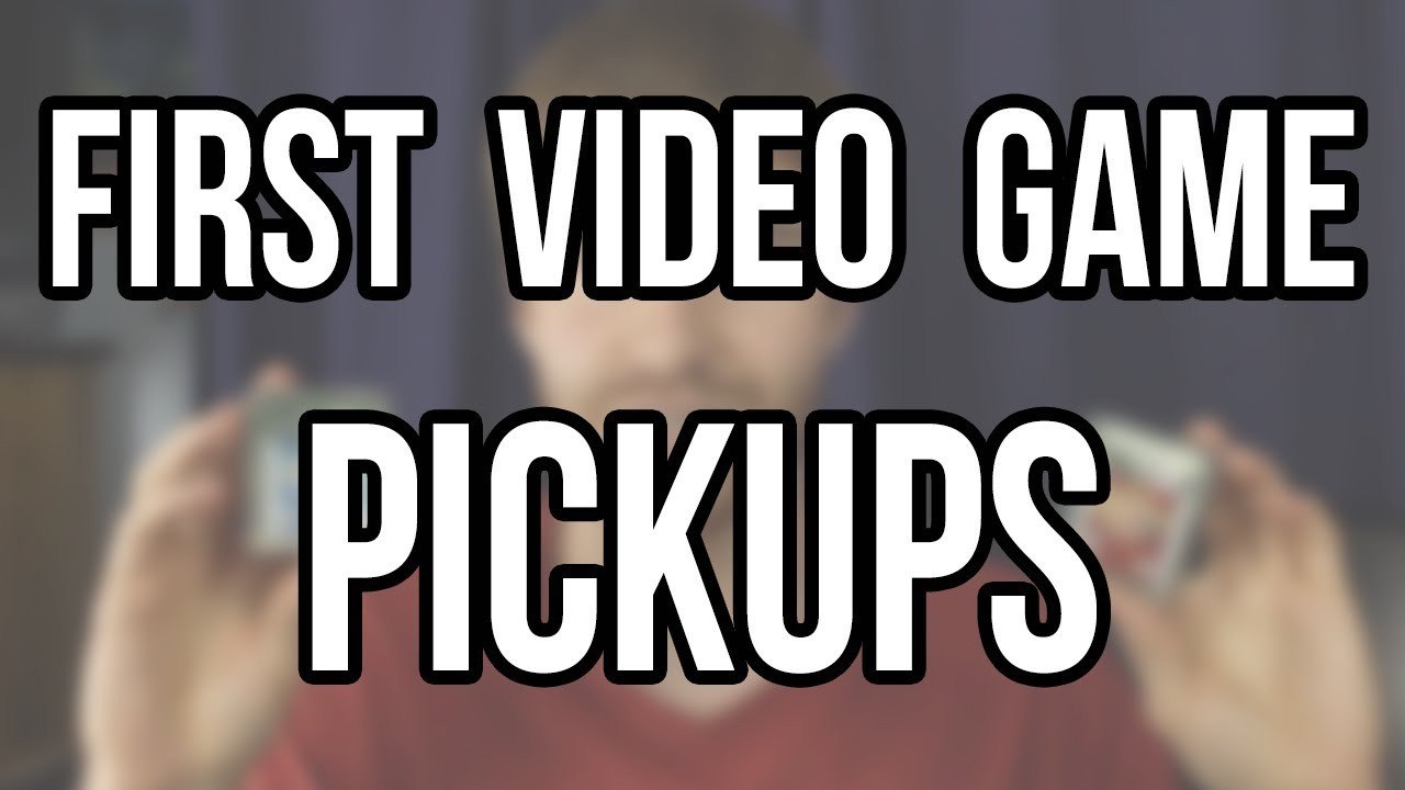 My First Video Game Pickups!