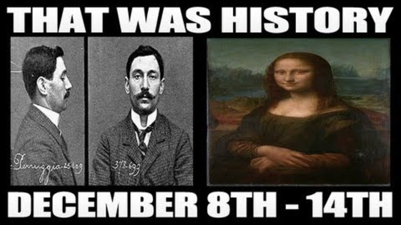 A Week In History: Who Stole The Mona Lisa? & More