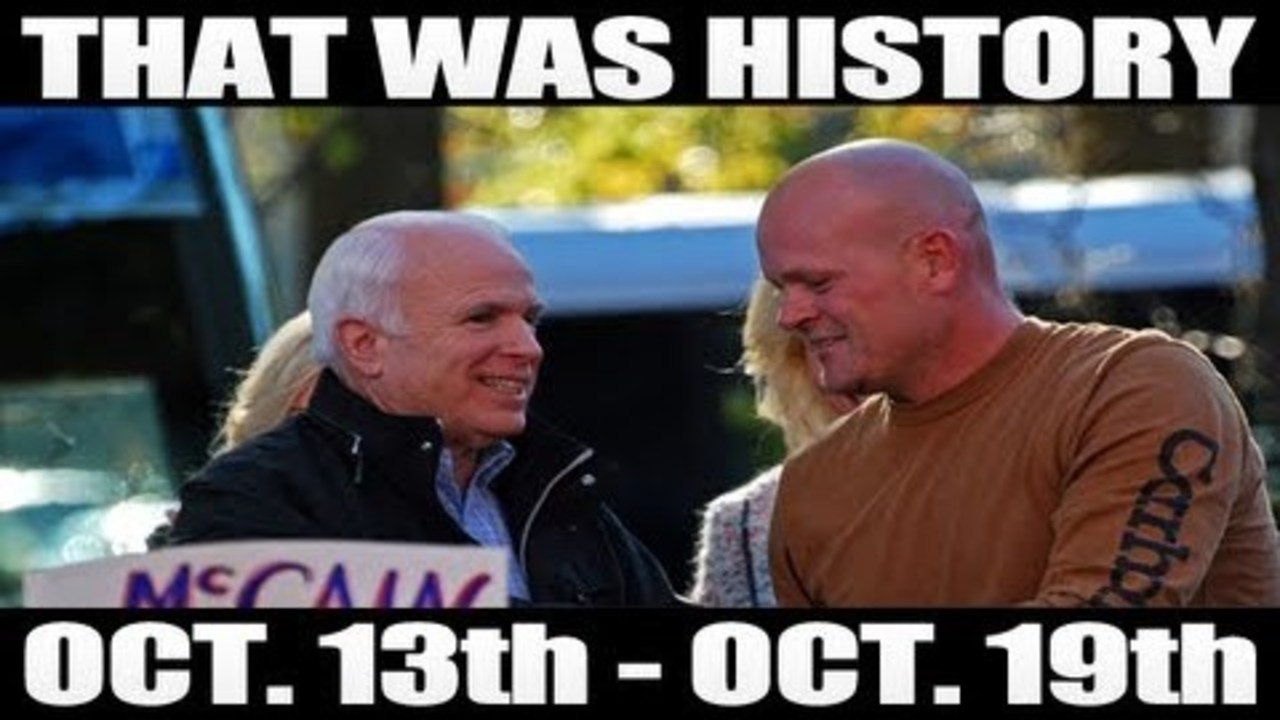 A Week In History: Joe The Plumber & More