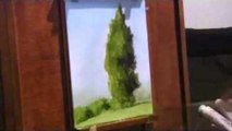 Daily Panel Landscape - May 19 - Acrylic Time Lapse Painting