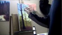 Killen's Pond Forest - Acrylic Painting Time Lapse by Artist Brandon Schaefer