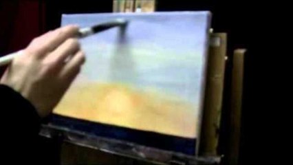 Sunset Practice Real Time Video - Acrylic Painting