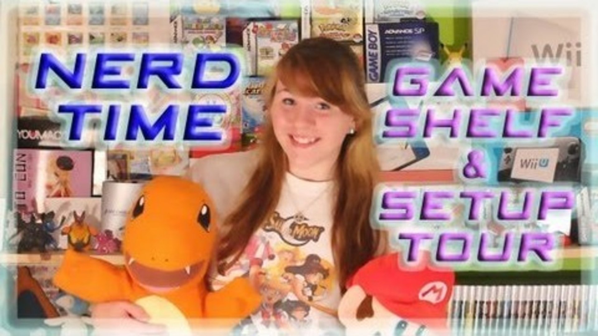 NERD TIME: Updated Gaming Shelf + Setup Tour