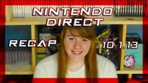 NINTENDO DIRECT 10.1.13 RECAP