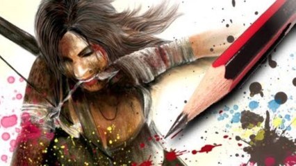 LETS DRAW: Tomb Raider 2013