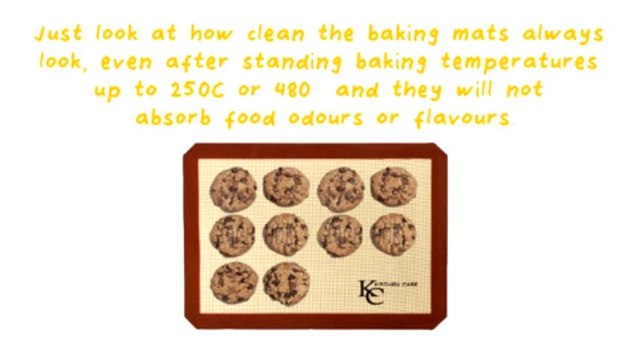 Silicone Non Stick Baking Mats - Video Description