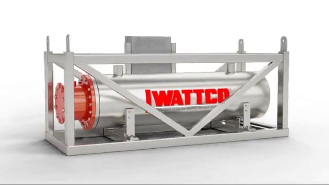 Horizontal Circulation Heater animation