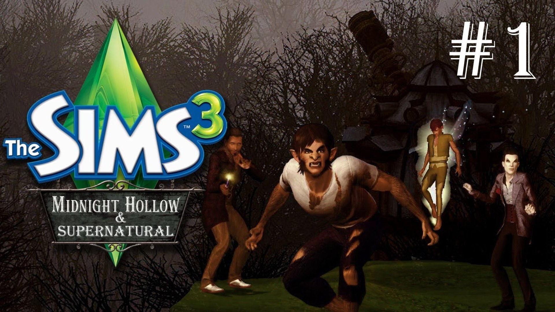 The Sims 3: Midnight Hollow & Supernatural - (Part 1) - Meet The  Supernaturals! - video Dailymotion