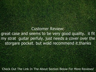 SKB Electric Guitar Rectangular Hardshell, Standard latches, Handle Review