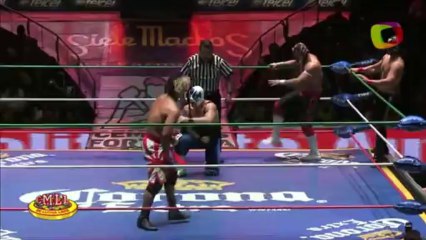 Atlantis, Delta, Guerrero Maya Jr. vs Namajague, Puma, Tiger