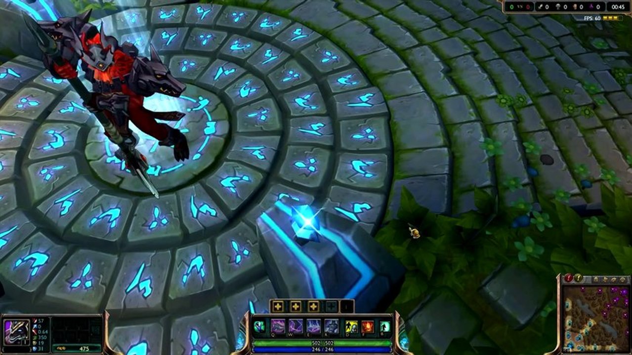 Full - Infernal Nasus League of Legends Skin Spotlight