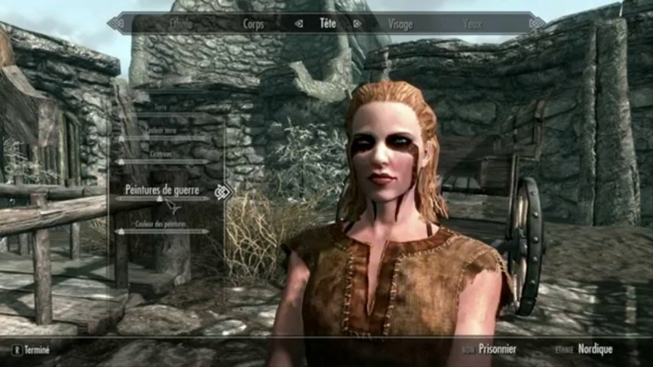 Live Video Test _ TES 5 Skyrim _ Créér son personnage (PC) FR HD