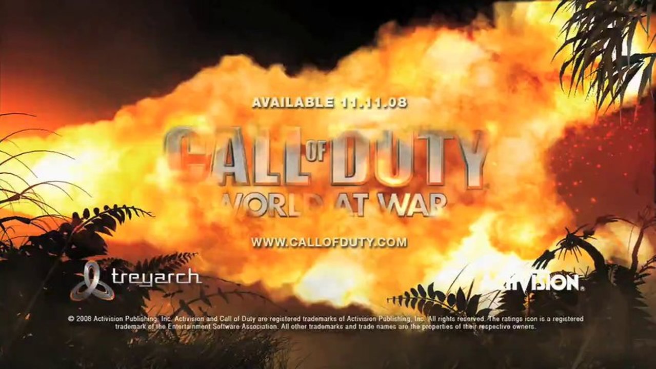Call of Duty World at War - Launch Trailer