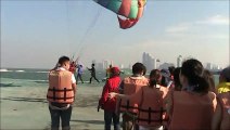 Unique Parasailing Off Pattaya, Highly Dangerous but Skilled Operators - Thailand Holidays
