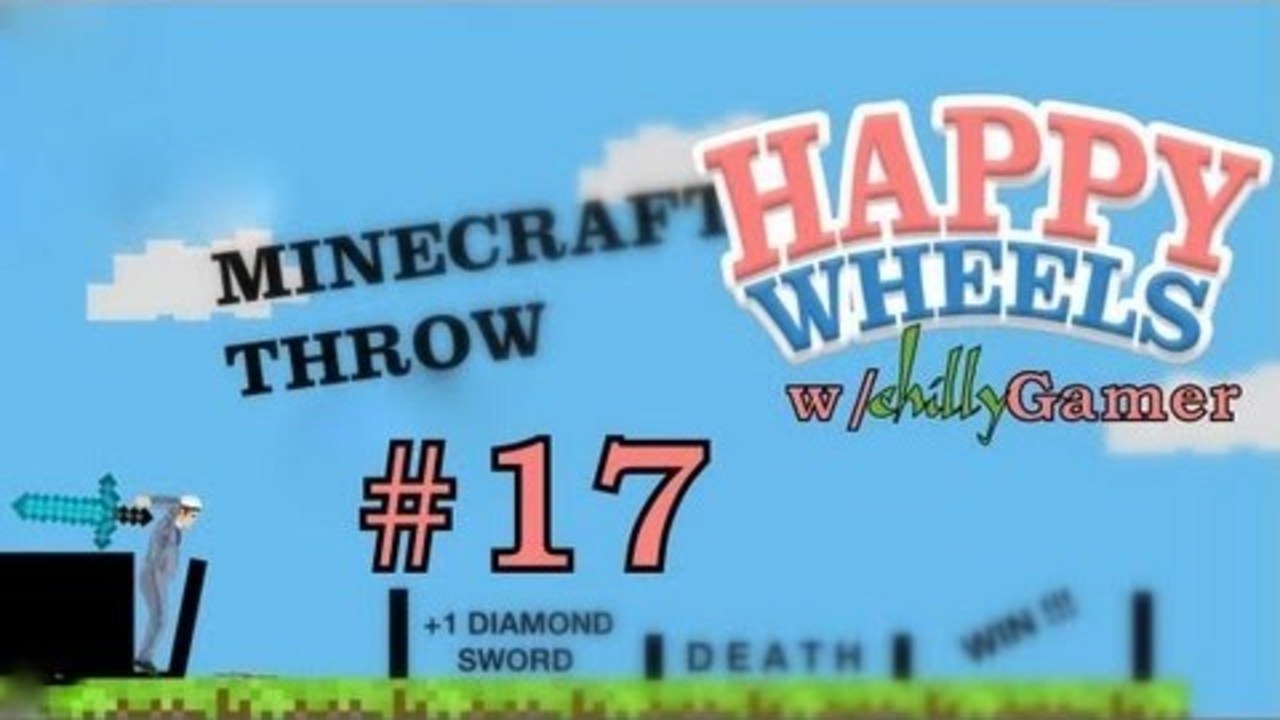 Happy Wheels - (#17) - Minecraft Throw