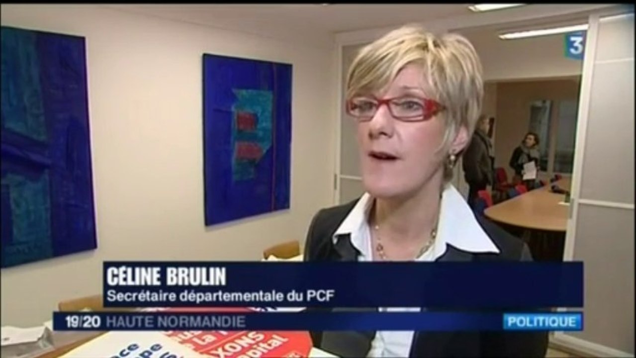 Céline Brulin (PCF) sur France 3 : "Nous n'imaginons pas que le PS laisse ses adhérents dieppois faire alliance avec une partie de la droite"